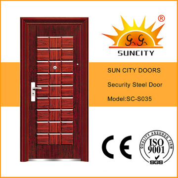 China Steel Door Low Prices Photos Steel Door Design (SC-S035)